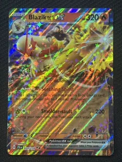 Pokemon Blaziken ex 024/159 Sv09 Journey Together Double Rare Holo 320HP Stage 2 - Image 1