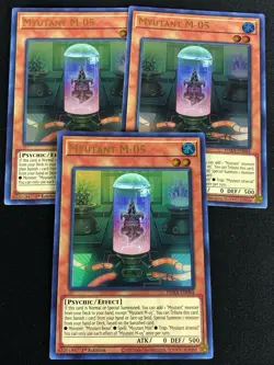YUGIOH MYUTANT M-05 1ST PHRA-EN084 ULTRA X3 - Image 1