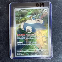 Snorlax 051 SV Promo Holo 151 Pokemon Card - Image 3