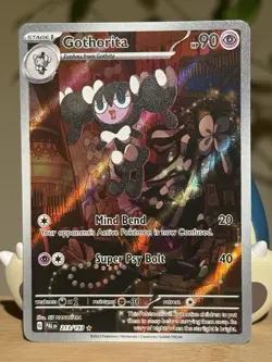 Pokemon Card Gothorita 213/193 Paldea Evolved Illustration Rare NM - Image 2
