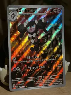Pokemon Card Gothorita 213/193 Paldea Evolved Illustration Rare NM - Image 3