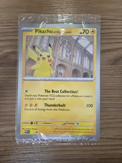 Pikachu at the Museum (Sealed) Jumbo Promo Card - Image 1