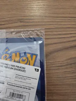 Pikachu at the Museum (Sealed) Jumbo Promo Card - Image 4
