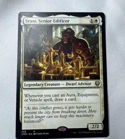 Sram, Senior Edificer Commander Legends #386 Rare - Image 1