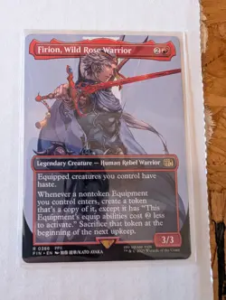 Firion, Wild Rose Warrior (Borderless) Final Fantasy Regular - Image 1