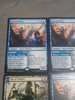 MTG Fae of Wishes Granted X4 Throne of Eldraine 044/269 Regular Rare All NM - Image 2