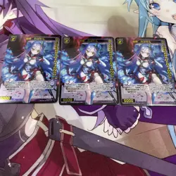 WIXOSS Kyou Shou Caesar Promo Card Playset x3 Used - Image 1