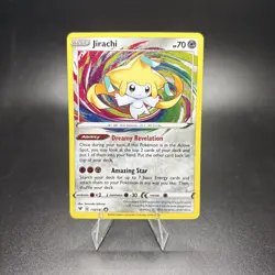 Jirachi SWSH04: Vivid Voltage Pokemon Card Amazing Rare 119/185 NM Near Mint -c - Image 1