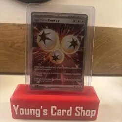 Ignition Energy 124/094 Me02: Phantasmal Flames Holo Full Art Pokemon - Image 1