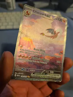 POKEMON Scarlet & Violet 151 CHARIZARD EX 199/165 Special Illustration Rare HP - Image 5