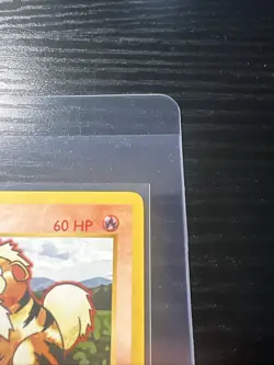 Growlithe 28/102 Base Set Shadowless WOTC Vintage Pokemon - Image 4