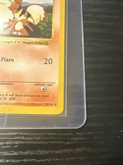 Growlithe 28/102 Base Set Shadowless WOTC Vintage Pokemon - Image 5