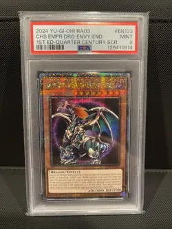 2024 1ST ED #EN133 CHAOS EMPEROR DRAGON - ENVOY OF THE END PSA 9 - Image 1