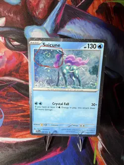 Suicune 026/094 Phantasmal Flames (Cosmos Holo)KnockouT Exclusive NM W/ SWIRL!🌀 - Image 1