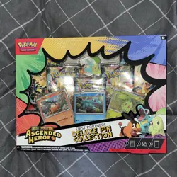 Pokemon TCG Ascended Heroes First Partner Deluxe Pin Collection SEALED - Image 1