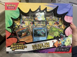 Pokemon TCG Ascended Heroes First Partner Deluxe Pin Collection SEALED - Image 1