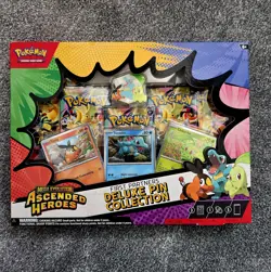 Pokemon TCG Ascended Heroes First Partner Deluxe Pin Collection | Factory Sealed - Image 1