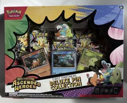 Pokemon TCG Ascended Heroes First Partner Deluxe Pin Collection SEALED - Image 1