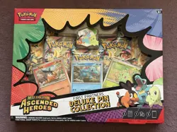 Pokemon TCG Ascended Heroes First Partner Deluxe Pin Collection SEALED - Image 1