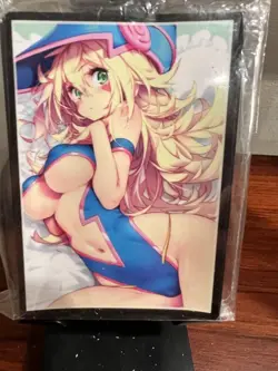 YuGiOh Black Magician Girl BMG Card Sleeves 60 Count Official - Image 1