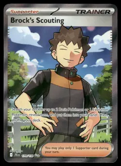 Cards Brock's Scouting 179/159 Journey Together Ultra Rare NM - Image 1