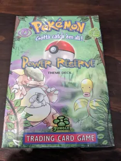 Pokemon Trading Card Game TCG Jungle Set - Power Reserve Theme Deck Sealed - Image 1