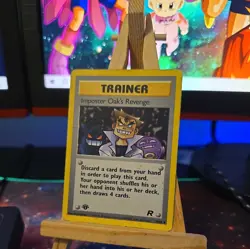 Imposter Oak's Revenge 76/82 1st Edition Team Rocket Pokemon Card - Image 1