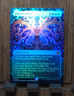 Omniscience - [Foil, Showcase] Wilds of Eldraine: Enchanting Tales (WOT) MINTY ! - Image 3