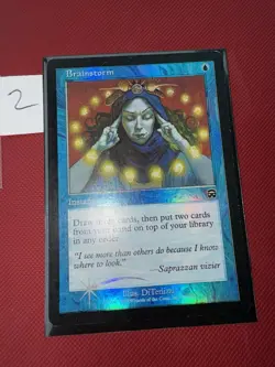 MTG 2 x FOIL Brainstorm Mercadian Masques 61/350 Common - Image 3