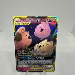 Pokemon TCG Tag Team Togepi Cleffa Igglybuff GX Cosmic Eclipse 143/236 - Image 1