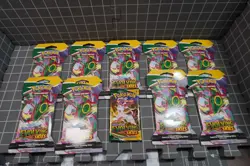 Pokemon TCG (10) Evolving Skies Booster Packs - (9) Sleeved (1) Non-Sleeved - Image 1