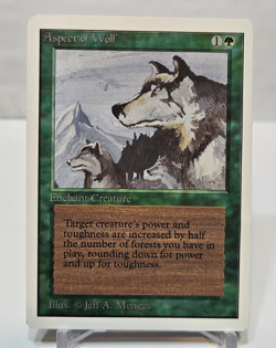 Aspect of Wolf Unlimited MTG Magic The Gathering 7523 - Image 1