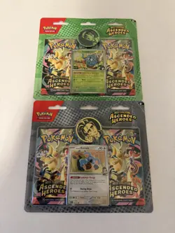 Pokemon Ascended Heroes 2-Pack Blisters - Set of 2 - Erika and Larry - Image 1
