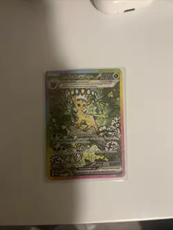 Pokemon SV Prismatic Evolutions Leafeon EX #144/131 Pre-Evolutions NM - Image 3
