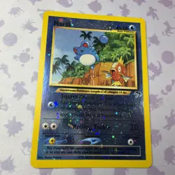 Pokemon TCG Marill 11/18 Southern Islands Reverse Holo NM+ - Image 1