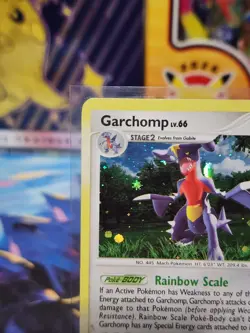 Pokemon Garchomp 9/123 - Mysterious Treasures Holo Rare MP - Image 3