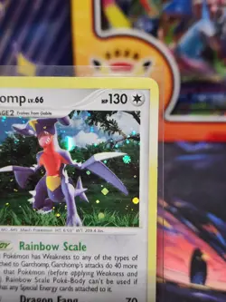 Pokemon Garchomp 9/123 - Mysterious Treasures Holo Rare MP - Image 4