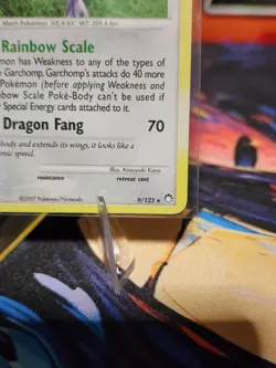 Pokemon Garchomp 9/123 - Mysterious Treasures Holo Rare MP - Image 5