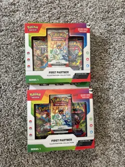 Pokemon First Partner Illustration Collection • Series 1 (2-Pack) - Image 1