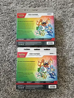 Pokemon First Partner Illustration Collection • Series 1 (2-Pack) - Image 2