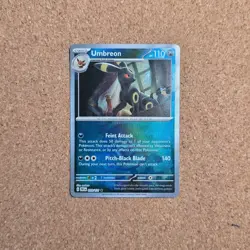 2025 Pokemon UMBREON #059/131 Prismatic Evolutions Poke Ball Holo English *B22 - Image 1