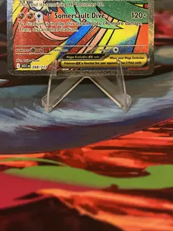 Mega Hawlucha ex - Ascended Heroes 268/217 - Mega Attack Rare - NM - Pokemon - Image 2
