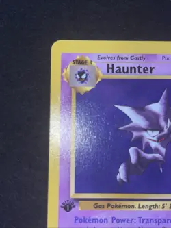 Pokemon TCG 1st Edition Haunter 21/62 Fossil Set Non Holo Rare 1999 WOTC VTG LP - Image 3