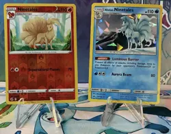 2017 -2021 Pokemon TCG Ninetales Holo Lot (2) Alolan Ninetales /147 Holo - Image 1