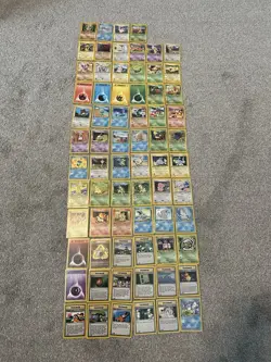 Neo Genesis 1st Edition NM/MINT Card Lot Pokemon Cards WOTC No Duplicates!!! - Image 1