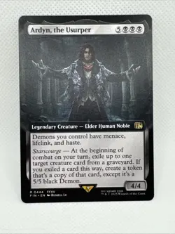 MTG - Ardyn, the Usurper (Extended Art) Final Fantasy Regular NM Pack Fresh - Image 1