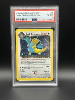 Dark Dragonite Holo PSA 6 – Team Rocket – Vintage Pokemon Card - Image 1