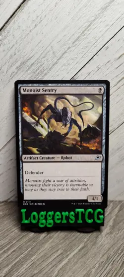 MTG Monoist Sentry / EOE 0111 U NM - Image 1