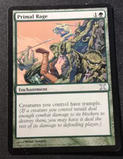 Primal Rage - Tenth Edition - MTG - EN - LP - 286/383 - Image 1