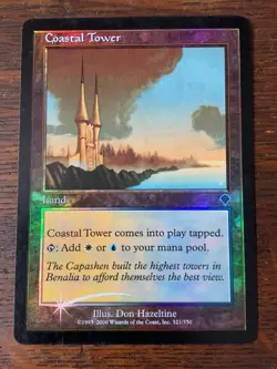 MtG - Coastal Tower - 321/350 - Invasion - Uncommon - Foil - Image 1